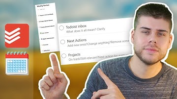 The Weekly Review in Todoist (Template)