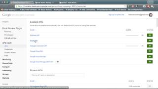 Creating a Google API Key