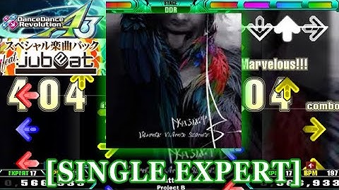【DDR A3(GP)】 Glitter Flatter Scatter [SINGLE EXPERT] 譜面確認＋クラップ＋Speed Guide