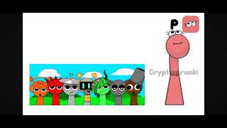 My Sprunki Oc P From Alphabet Lore
