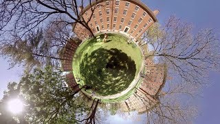 Harvard through Drew Faust's eyes: Harvard Yard | 360° video