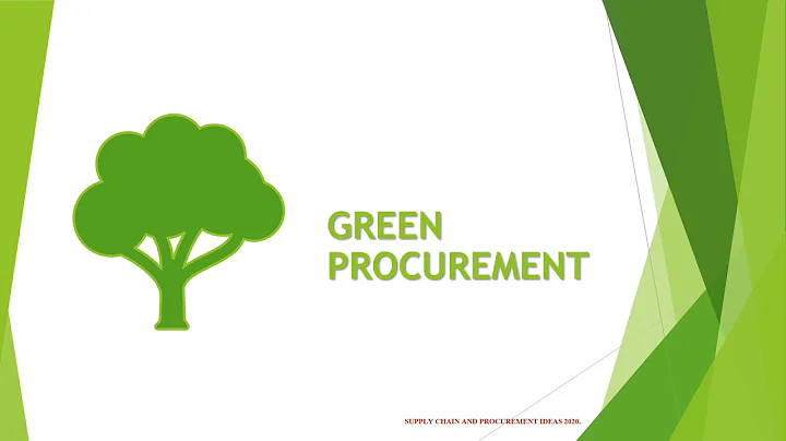 Green Procurement, A Future ahead.