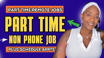✅ A Non Phone Quiet Job - Review Calls & Accts | Part Time Work From Home Jobs 2026