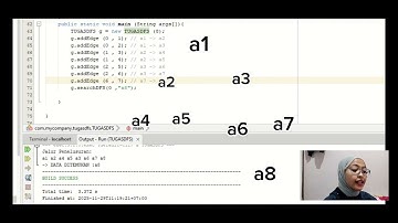 Tugas 3 STRUKTUR DATA  Pembuatan program DFS (Depth-First Search) dan BFS (Breadth-First Search)