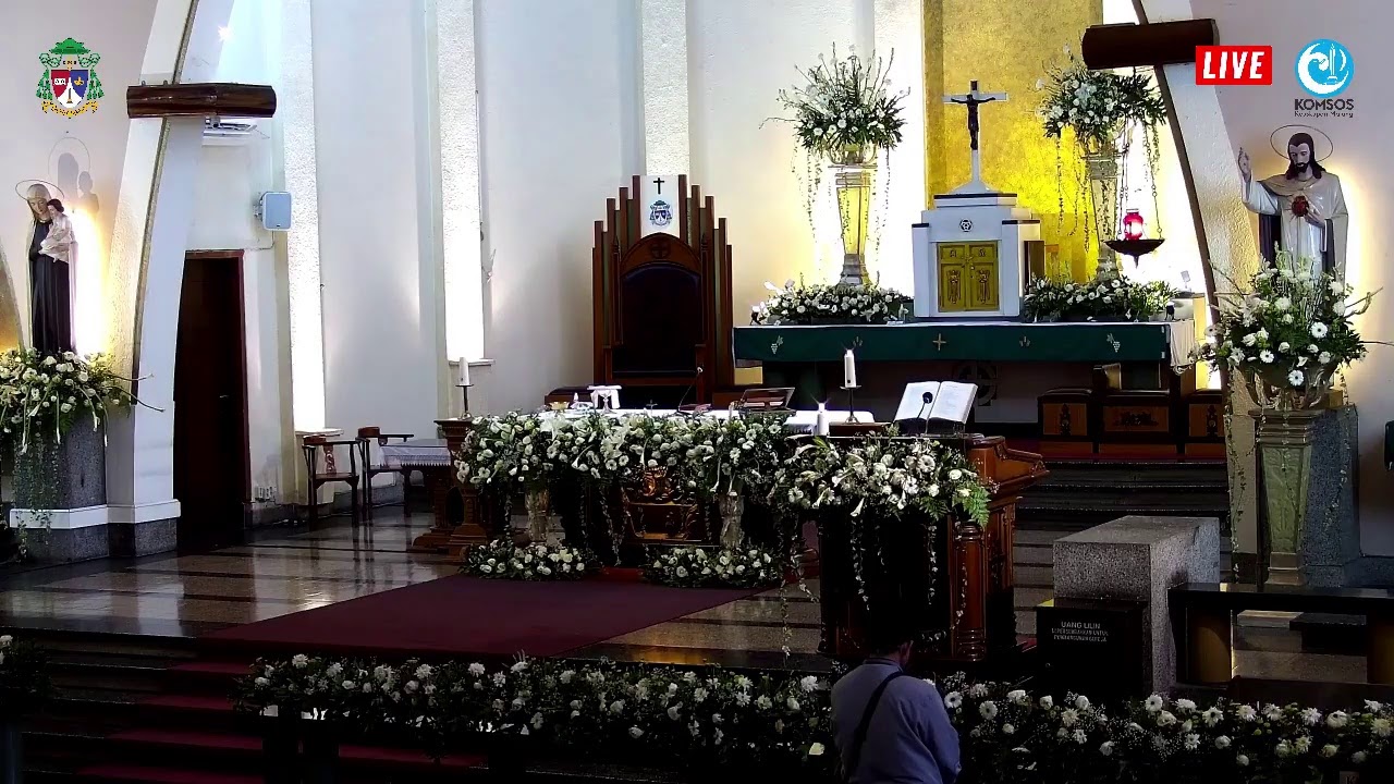 Misa Harian Senin 05 Oktober 2020 Pk 05 30 Wib Pekan Biasa Xxvii Youtube