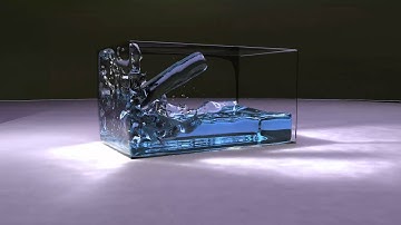 Realflow 2012 liquid simulation test