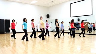 Bed On Fire - Line Dance (Dance & Teach in English & 中文)