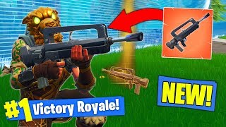 *NEW* LEGENDARY BURST RIFLE GAMEPLAY In Fortnite Battle Royale!