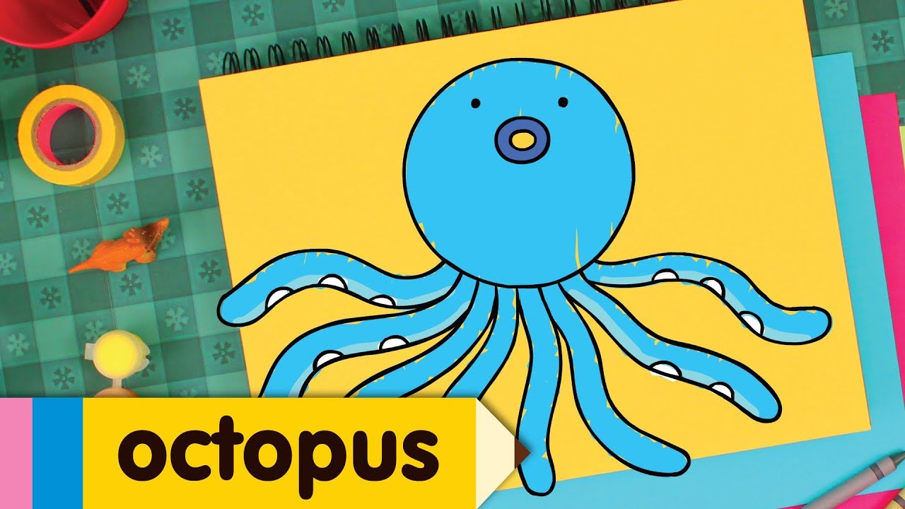 Download How to Draw An Octopus | Drawing Lesson for Kids | Step By Step - YouTube