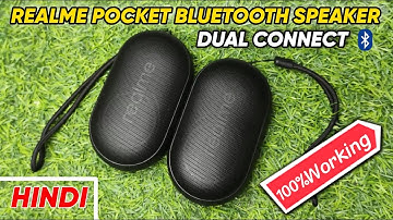 How to stereo pair Realme Pocket Bluetooth Speaker