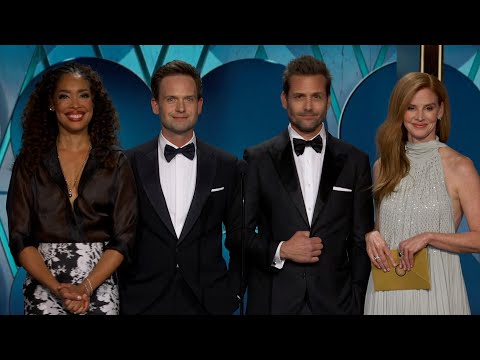 'Suits' Cast REUNITES at 2024 Golden Globes