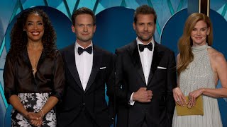 'Suits' Cast REUNITES at 2024 Golden Globes Resimi