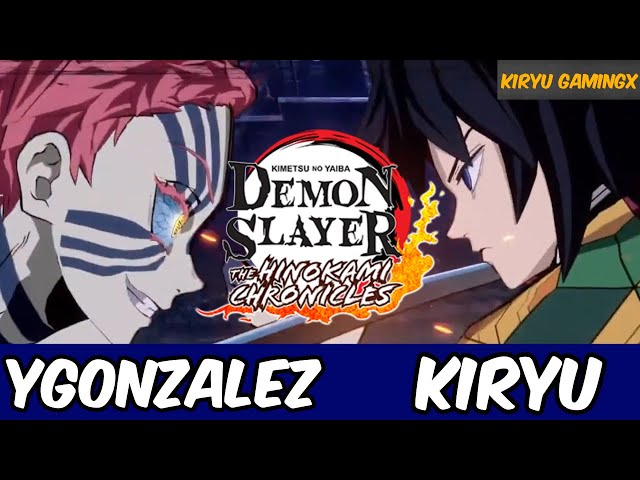 Demon Slayer The HInokami Chonicles - YGonzales (Akaza) Vs KiryuGamingX (Giyu) class=