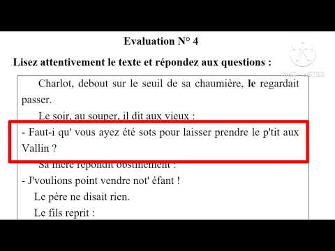 tronc commun#aux champs#جدع مشترك علوم وآداب évaluation N4 la situation finale
