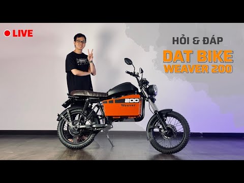 Soi xe máy điện Dat Bike Weaver 200 vừa mới ra mắt.