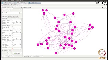 Lecture 22 Datasets Analysing Using Gephi by IIT ROPAR