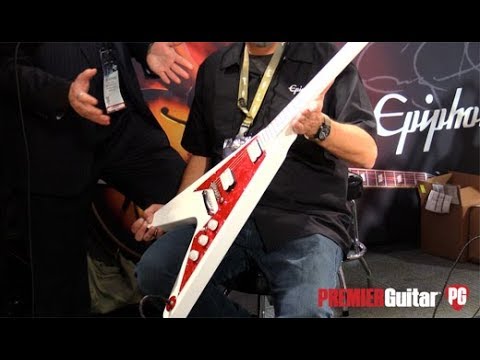 NAMM '19 - Epiphone Dave Rude Flying V and Jared James Nichols "Old Glory" Les Paul Demos