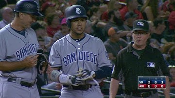 SD@ARI: Jay laces a triple to right field in the 8th
