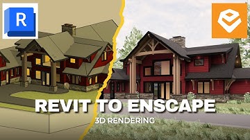 3D rendering with #revit  & #enscape