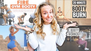 TRYING YOUTUBER BOOTY WORKOUTS | whitney simmons, krissy cela, sami clarke, + more!