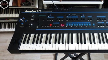 Sequential Prophet VS Vector Synthesizer (1986) Playing with the Random Sound Generator