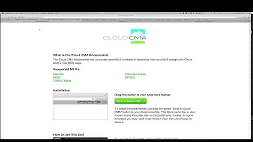 How To Get MLS Data Into Cloud CMA (Bookmarklet) | Real Estate CMA Help