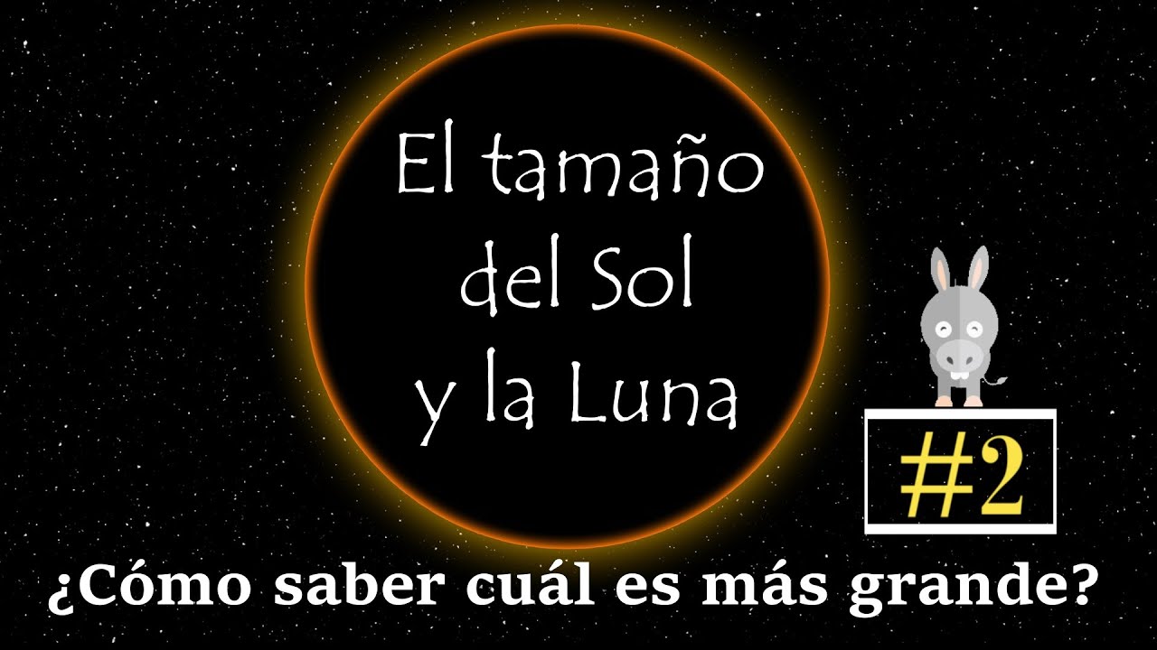 ¿Qué es más grande, el SOL🌞 o la LUNA🌑? #2 | Eclipses, triángulos