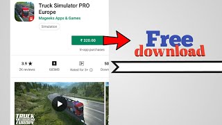 Download truck simulator pro europe for free an android in hindi screenshot 2