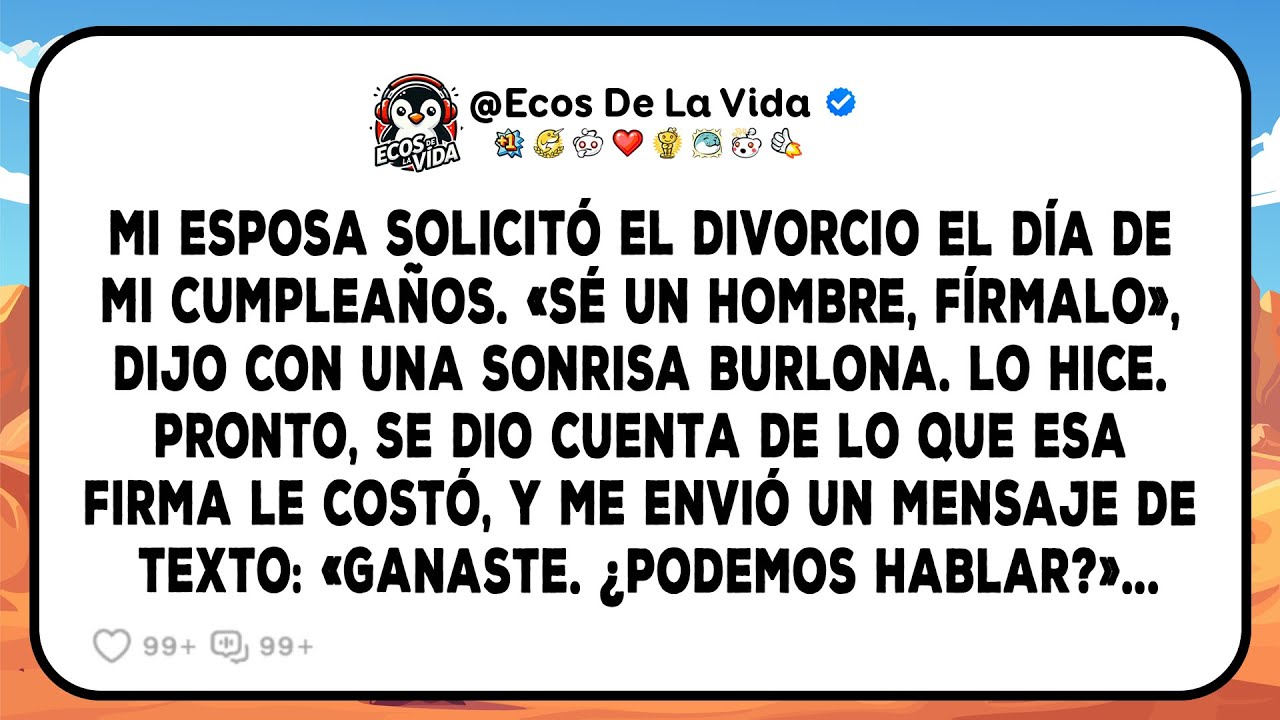 Mi Esposa Quería Un Espectáculo En Mi Cumpleaños, “Firma Los Papeles, Sé Un Hombre”. Firmé En...