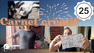 Vlog créatif 2026 #25 • Nouveau matériel, projet terminé & bloopers