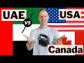 Lifestyle Comparison UAE vs USA/Canada