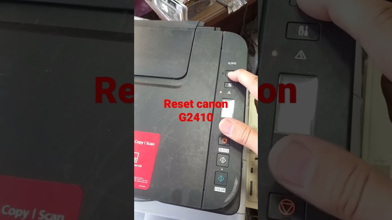 Reset Canon G2410