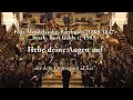 Hebe deine Augen auf | Mendelssohn-Bartholdy/Gäble