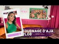 Vlog aja  mes premiers pas de chroniqueuse coulisses sam zirah ad laurent sebydaddy carla