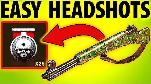 COD WW2 TIPS - GET EASY HEADSHOTS (Diamond Camo Rifles)