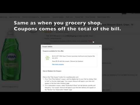 Amazon Manufacturer Coupons