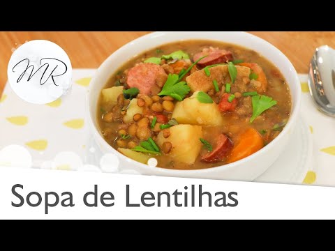 Vídeo: Sopa De Lentilha Em Panela Elétrica