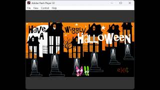 Hoops And Yoyo - Have A Wiggly Halloween Interactive E-Card Rare
