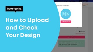 How to Upload and Proof Artwork at instantprint