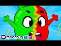 Morphle VS Orphle | Morphle Kartun Anak Anak | Moonbug Kids Indonesia