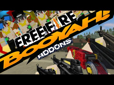 Addon'S Latest Free Fire Weapons MCPE-MCBE 1.20+ | Minecraft PE/BE Addon (Ft. @elfwinnn & @natanwee)