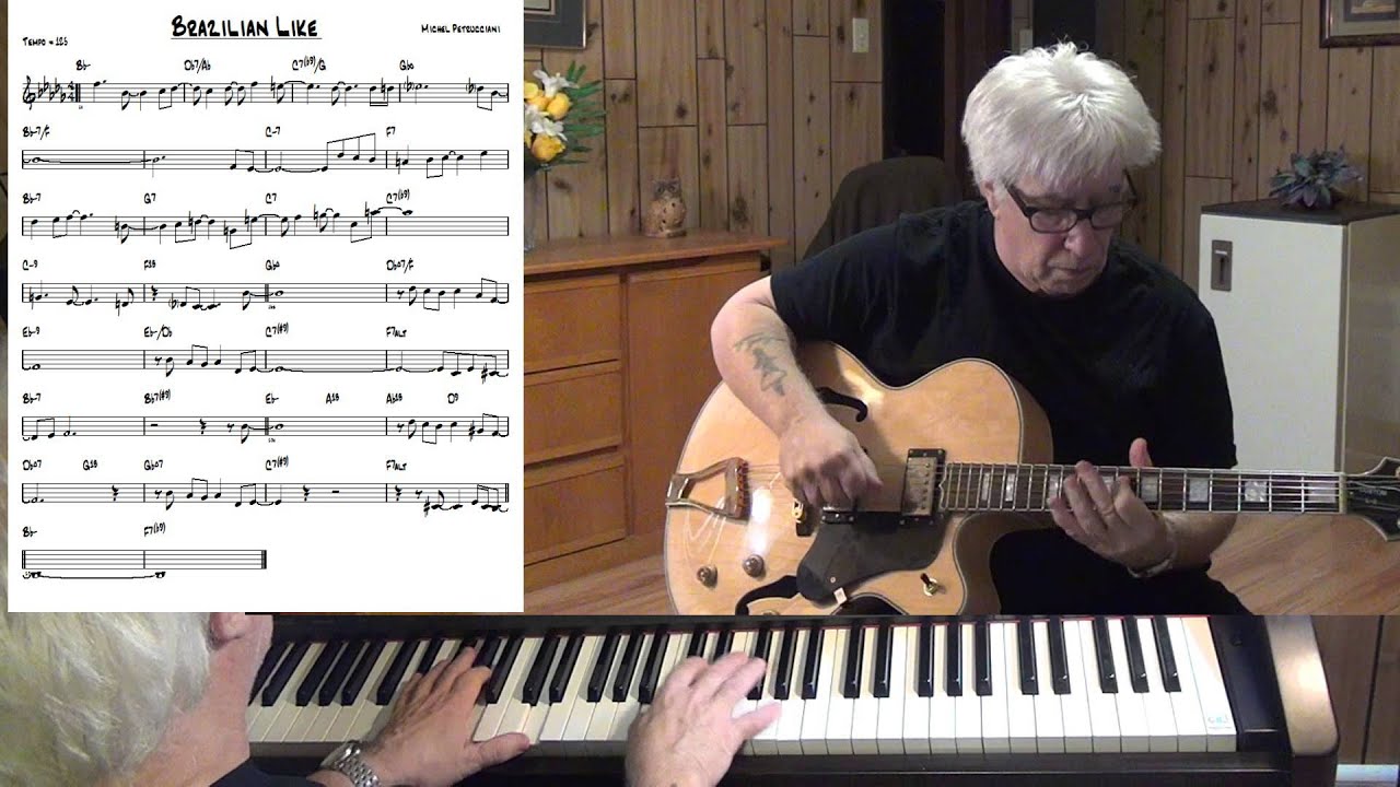 Brazilian Like - Jazz guitar & piano cover ( Michel Petrucciani )