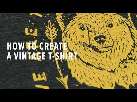 How to Create a Vintage T-shirt