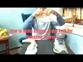 Right Foot Pronation Sense: How to Make a Paper Towel Medial Arch