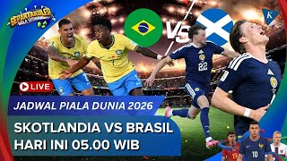 Scotland vs. Brazil 2026 World Cup Live Broadcast Schedule, Thursday June 25 at 5:00 AM WIB