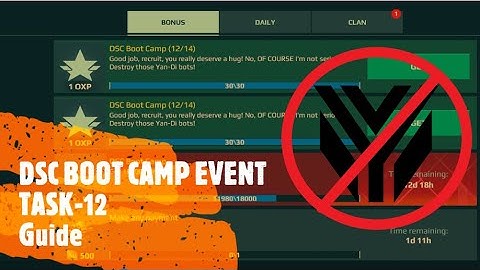 WAR ROBOTS DSC BOOT CAMP EVENT || TASK-12 || GUIDE