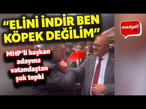 MHP'Lİ MANİSA BELEDİYE BAŞKAN ADAYINA VATANDAŞTAN ŞOK TEPKİ! \