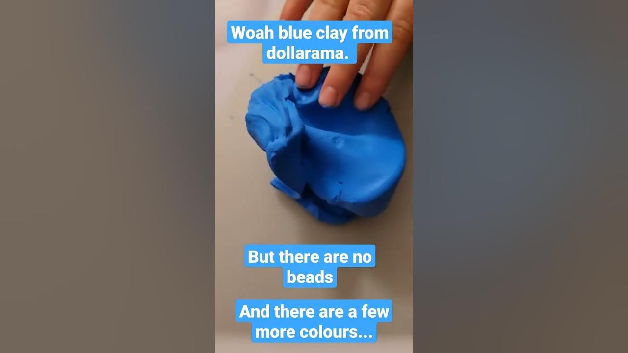 Clay from dollarama.💦 YouTube