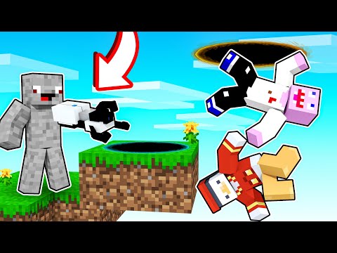 Ich stelle FALLEN mit PORTAL GUN in Minecraft