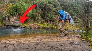FLY FISHING in NEW ZEALAND and HOW TO TIE A DRY / DROPPER RIG!!